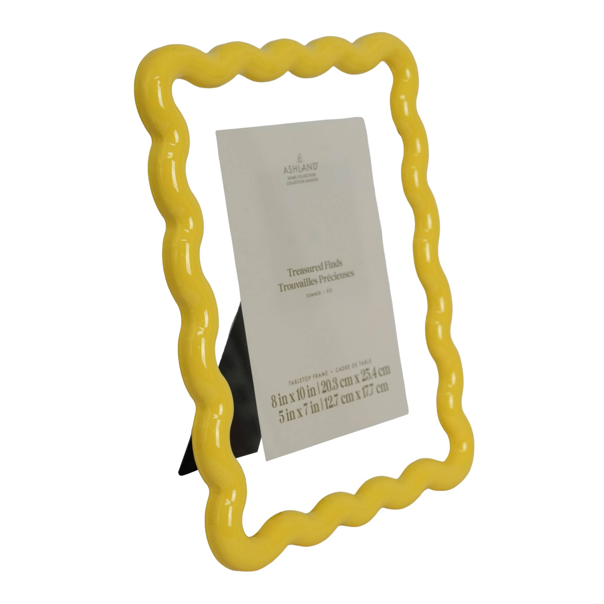 8" x 10" Yellow Wavy Tabletop Frame, Treasured Finds by Ashland®